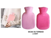 SICAK SU TORBASI 2 ADET,PEMBE 23x15x2cm 250 ml - 1