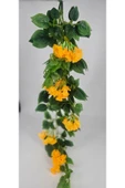 Sarkan begonvil sarı 9 dallı sarkan dekor balkon süsü thumbnail 4