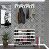 Kenzlife ayakkabılık merkub5 cvzbyz 83*100*32 kapaklı 5 raflı 25 çift ayakkabı kapasitesi - 2