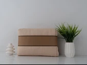 %100 Pamuklu 180X220 cm Waffle Desenli, Pike Yatak & Koltuk Örtüsü - 5