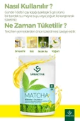 MATCHA ÇAYI 100 GR SPRİLUNA ÇİLEK VE LİMON AROMALI DETOX YEŞİL ÇAY İÇEREN MATCHA ÇAYI - 3