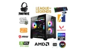 DFS Gaming DS2025B RYZEN 5 5600X-B550M-RTX 4060 8GB-16GB RAM-512GB M.2 SSD-WI FI-OYUNCU BİLGİSAYARI - 1