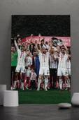 SELMIRA BJK Kupa Sevinci Kanvas Tablo - 1