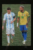 SELMIRA İki 10 Numara Neymar & Messi Kanvas Tablo - 2
