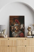 SELMIRA Şovalye Köpek Kanvas Tablo - 1