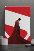 SELMIRA Superman Logo Tasarım Kanvas Tablo - 1
