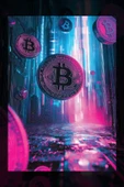 SELMIRA Bitcoin Yükselişi Kanvas Tablo - 2