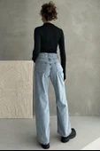 Normal Bel Geniş Paça Wide Leg Jean - 1755 - 5