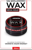 Ossion Premium Barber Line Wax Jel Mega Hold 150Ml - 1