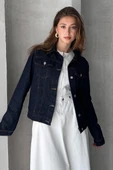 Relaxed Fit Denim Ceket - 4