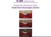 PALETTE SAÇ BOYASI & GÖZ ALICI RENKLER COLORS 6/88 YOĞUN KIZIL - 6
