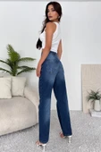 Kadın Bol Kesim Jean Pantolon - 5
