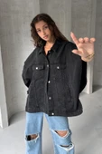Denim Kolsuz Cepli Ceket - 3