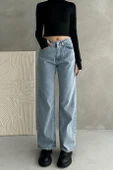 Normal Bel Geniş Paça Wide Leg Jean - 1755 - 1
