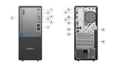 Lenovo ThinkCentre Neo 50T Gen 5 12UB0009TR i3-13100 8 GB 512 GB SSD UHD Graphics 730 Masaüstü Bilgisayar - 3