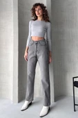Yüksek Bel Straight Jean - 4751 - 2