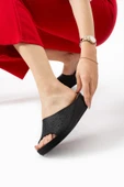 Albishoes Kadın Esnek Rahat Yumuşak Taban Anatomik Hafif Topuk 4 cm Günlük Kadın Ev Dışarı Terlik - 2