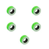 Motex Tanex Makine Etiketi Kraft Fiyatlandırma Numaralandırma Bant-12x21 mm -800'lü - Yeşil- 5 Adet thumbnail 1