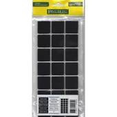 Pacific 6030 BL Yapışkanlı Keçe 30 mm X 30 mm Siyah - 1