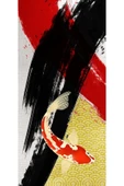 Ying Yang Iki Parça Canvas Tablo (30x70) - 2