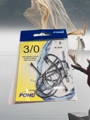 Pohu M-9939 Maruseigo Ringed 3/0 No Delikli İğne 9'lu Paket - 1
