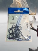 Uzun Pa.la Delikli Sap 2 Numara 21'li Paket Parlak Mavi M-9946 Sb Baitholder Olta Iğnesi - 1