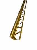 Sarı 12 mm Seramik İç Köşe Profili 2,70 Metre 10 Adet - 1