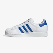 Adidas Superstar II Unisex Beyaz Mavi Spor Ayakkabı JQ4729 - 5