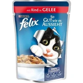 Felix Sığır Etli Yetişkin Kedi Konservesi 85gr thumbnail 2