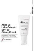 THE NEWLAB AKNE VE LEKE ÖNLEYİCİ GÜNEŞ KREMİ (50 SPF) - 1