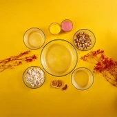 Fecra Loren 5'li Çerez Sunum Seti Siyah - 6