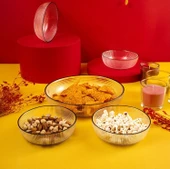 Fecra Loren 5'li Çerez Sunum Seti Siyah - 2