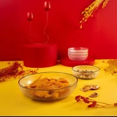 Fecra Loren 5'li Çerez Sunum Seti Siyah - 5