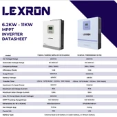 Lexron 6.2 kW 48 V Mppt 90-500v Pv Input 100a Mppt Akıllı Inverter Parallenebilir - 2