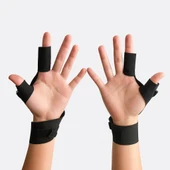 QASUL Işıklı Balıkçı Eldiveni Sağ Ve Sol El İkisi Bir Arada Karanlık Mekanlar Balıkçılık Kamp Motorsiklet - 2