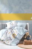 Mavi Bear Pamuk Bebek Nevresim Takımı - 1