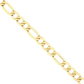 AgaKulche Figaro Düz Altın Bileklik - 3