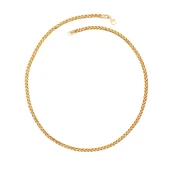 AgaKulche Kare Palmiye 3,3 mm Altın Zincir thumbnail 2