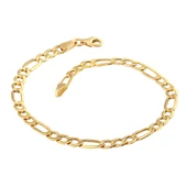 AgaKulche Figaro Düz Altın Bileklik - 2