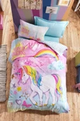 Junior Tek Kişilik Nevresim Takımı Dream - Mint - 1
