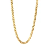 AgaKulche Kare Palmiye 3,3 mm Altın Zincir thumbnail 1