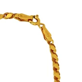 AgaKulche Aynalı 4,2 mm Altın Zincir - 3