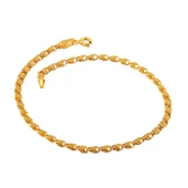 AgaKulche Aynalı 2,85 mm Altın Bileklik - 2