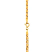 AgaKulche Aynalı 2,85 mm Altın Bileklik - 4