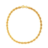 AgaKulche Halat 2,7 mm Altın Bileklik thumbnail 1