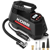 KOBB KB180 12Volt 150 PSI Ayarlanabilir Dijital Basınç Göstergeli Lastik Şişirme Pompası thumbnail 2
