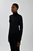 Kadın Sol Göğsü Logo Detaylı Fermuarlı Sweatshirt - 2