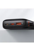 Baseus Qpow Pro 20 W Siyah 10000 mAh Hızlı Şarj Powerbank Teşhir - 5