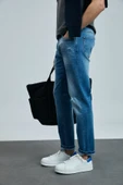 Lufian 111200196 Franz Smart Jean Erkek Pantolon Slim Fit Erkek Kot Pantolon - 3