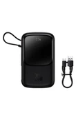 Baseus Qpow Pro 20 W Siyah 10000 mAh Hızlı Şarj Powerbank Teşhir - 4